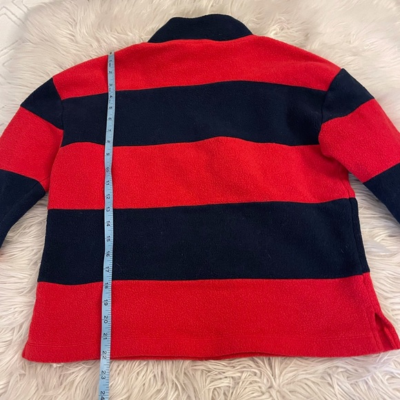 PINK | Striped half zip | Rad & Navy - Picture 10 of 14